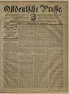 Ostdeutsche Presse. J. 27, № 254 (29 października 1903)