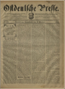 Ostdeutsche Presse. J. 27, № 256 (31 października 1903)