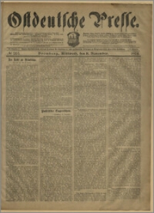 Ostdeutsche Presse. J. 27, № 265 (11 listopada 1903)