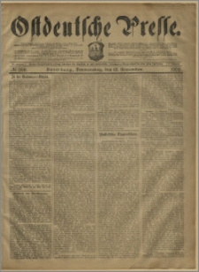 Ostdeutsche Presse. J. 27, № 266 (12 listopada 1903)