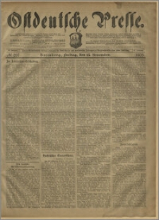 Ostdeutsche Presse. J. 27, № 267 (13 listopada 1903)