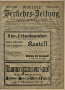 Bromberger Verkehrs-Zeitung : Ungemein wirksames Anzeigenblatt des deutschen Ostens. № 462 (styczeń 1903)