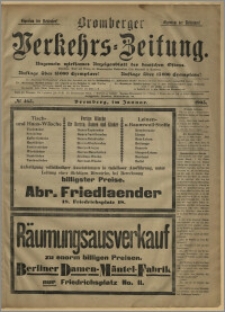 Bromberger Verkehrs-Zeitung : Ungemein wirksames Anzeigenblatt des deutschen Ostens. № 463 (styczeń 1903)