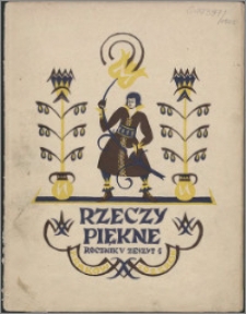 Rzeczy Piękne 1925, R. 5, z. 4