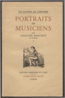 Portraits de musiciens 1