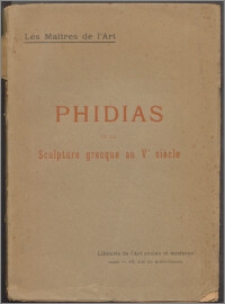 Phidias et la sculpture grecque au Ve siècle