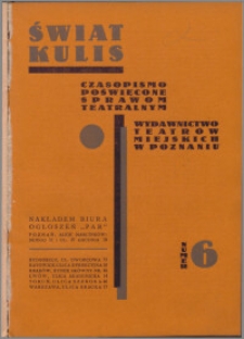 Świat Kulis R. 2, z. 6 (1930)