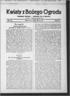 Kwiaty z Bożego Ogrodu : bezpłatny dodatek [do Dziennika Pomorskiego] - wychodzi raz w tygodniu 1931.02.23, R. 2, nr 8