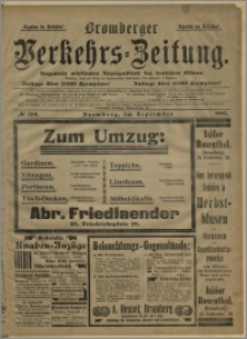 Bromberger Verkehrs-Zeitung : Ungemein wirksames Anzeigenblatt des deutschen Ostens. № 500 (wrzesień 1903)