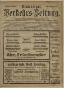 Bromberger Verkehrs-Zeitung : Ungemein wirksames Anzeigenblatt des deutschen Ostens. № 507 (listopad 1903)