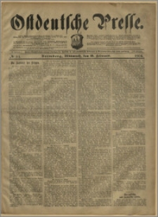 Ostdeutsche Presse. J. 28, № 34 (10 lutego 1904)