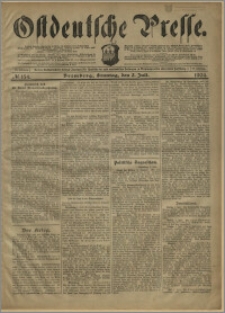 Ostdeutsche Presse. J. 28, № 154 (3 lipca 1904)