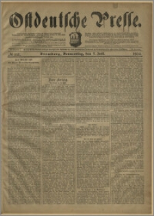 Ostdeutsche Presse. J. 28, № 157 (7 lipca 1904)