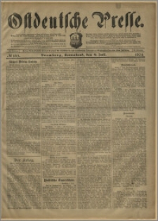 Ostdeutsche Presse. J. 28, № 159 (9 lipca 1904)