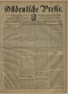 Ostdeutsche Presse. J. 28, № 160 (10 lipca 1904)