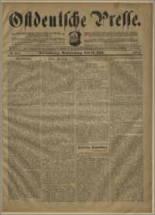 Ostdeutsche Presse. J. 28, № 163 (14 lipca 1904)