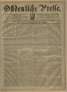 Ostdeutsche Presse. J. 28, № 197 (23 sierpnia 1904)