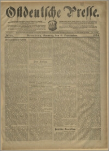 Ostdeutsche Presse. J. 28, № 214 (11 września 1904)