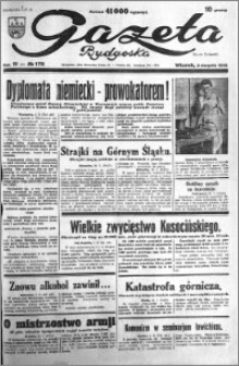 Gazeta Bydgoska 1932.08.02 R.11 nr 175