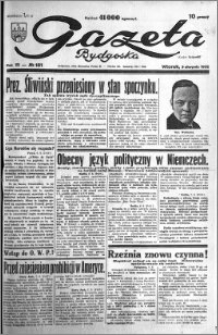 Gazeta Bydgoska 1932.08.09 R.11 nr 181