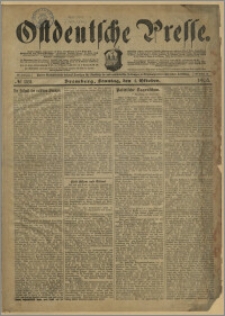 Ostdeutsche Presse. J. 29, № 231 (1 października 1905)