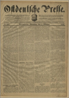 Ostdeutsche Presse. J. 29, № 232 (3 października 1905)