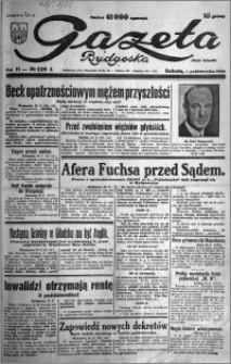 Gazeta Bydgoska 1932.10.01 R.11 nr 226
