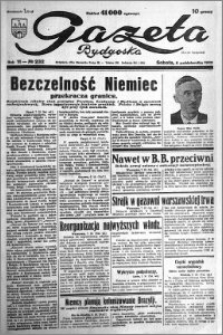 Gazeta Bydgoska 1932.10.08 R.11 nr 232