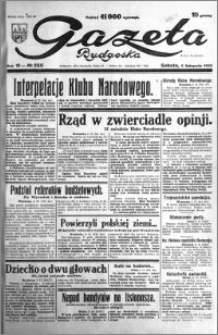 Gazeta Bydgoska 1932.11.05 R.11 nr 255