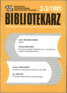 Bibliotekarz 1991, nr 2-3