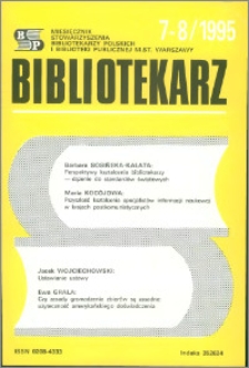 Bibliotekarz 1995, nr 7-8