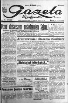 Gazeta Bydgoska 1932.12.07 R.11 nr 282