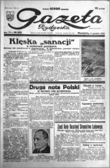 Gazeta Bydgoska 1932.12.11 R.11 nr 285