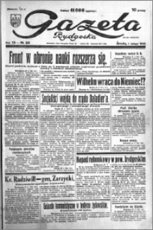 Gazeta Bydgoska 1933.02.01 R.12 nr 26