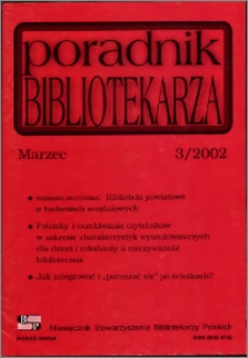 Poradnik Bibliotekarza 2002, nr 3