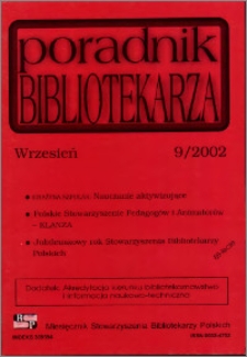 Poradnik Bibliotekarza 2002, nr 9