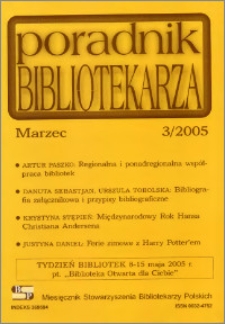 Poradnik Bibliotekarza 2005, nr 3