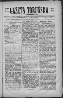 Gazeta Toruńska 1871, R. 5 nr 167 + dodatek
