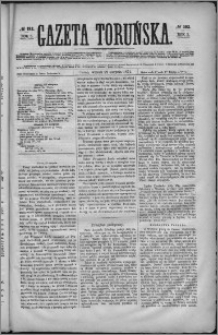 Gazeta Toruńska 1871, R. 5 nr 192 + dodatek