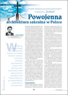 Powojenna architektura sakralna w Polsce