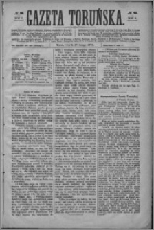 Gazeta Toruńska 1872, R. 6 nr 46