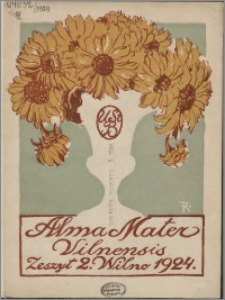 Alma Mater Vilnensis 1924, z. 2