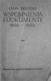 Wspomnienia i dokumenty. T. 2, 1915-1922