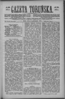 Gazeta Toruńska 1872, R. 6 nr 238