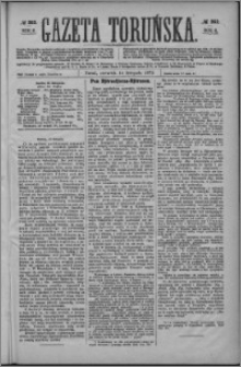 Gazeta Toruńska 1872, R. 6 nr 262