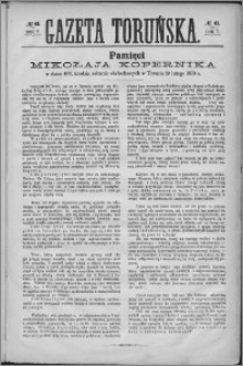 Gazeta Toruńska 1873, R. 7 nr 41