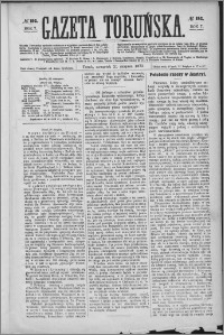 Gazeta Toruńska 1873, R. 7 nr 192