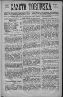 Gazeta Toruńska 1874, R. 8 nr 14