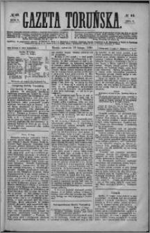 Gazeta Toruńska 1874, R. 8 nr 40