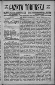 Gazeta Toruńska 1874, R. 8 nr 275